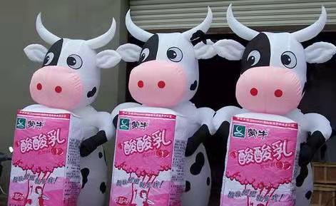 宣汉牛奶厂广告气模